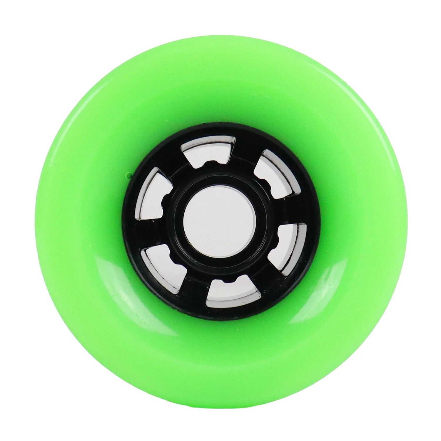 Longboard Wheels 83mm x 52mm 78A Neon Green 4-Pack - Image 3