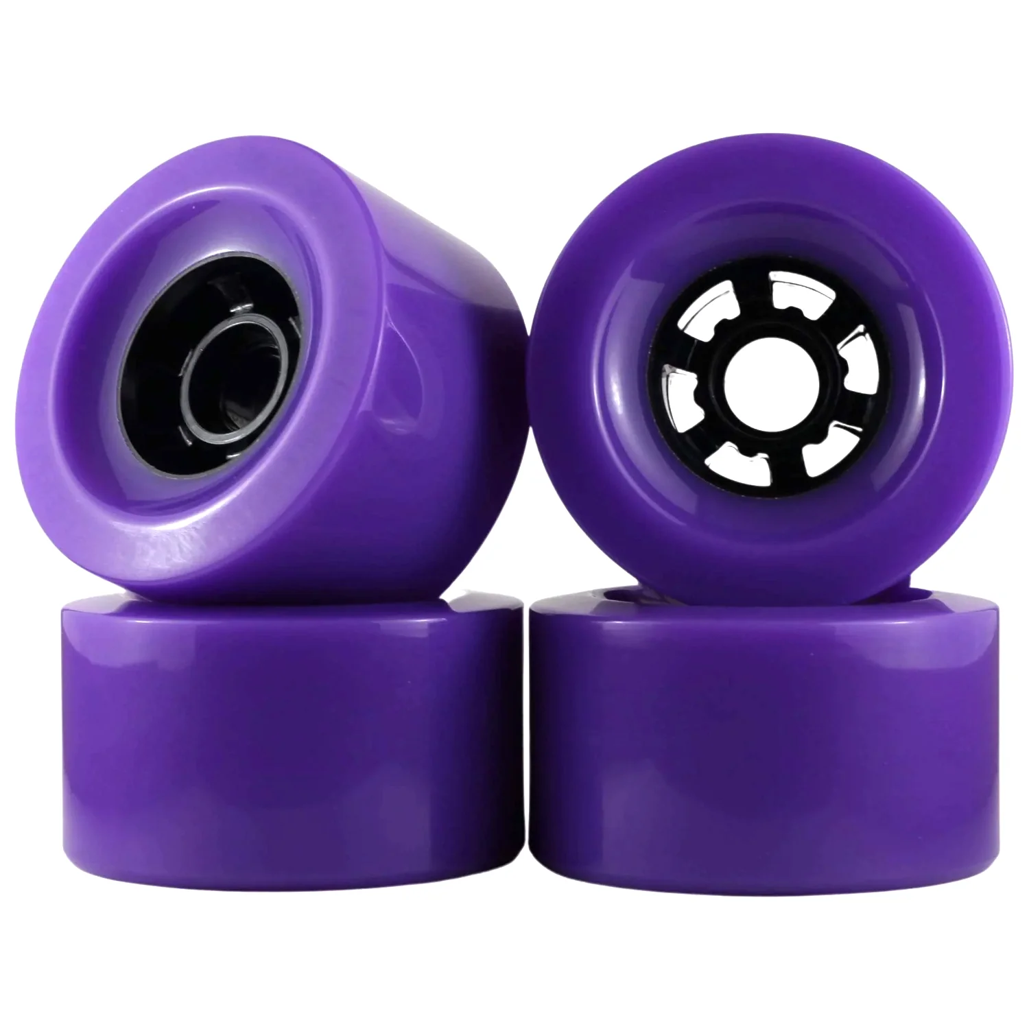 Longboard Wheels 83mm x 52mm 78A Purple 4-Pack - Image 5