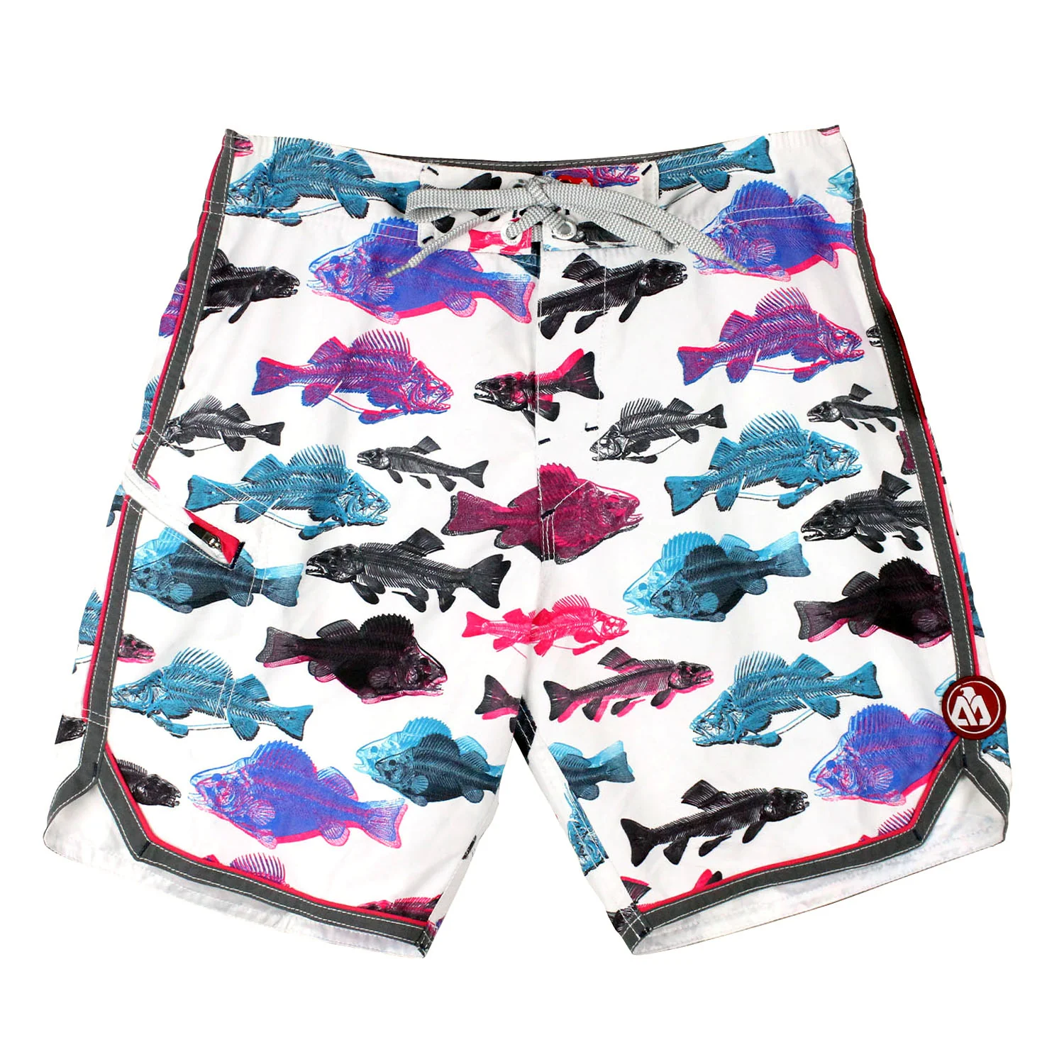 Matix Dead Fish Boardshorts White - Size 28