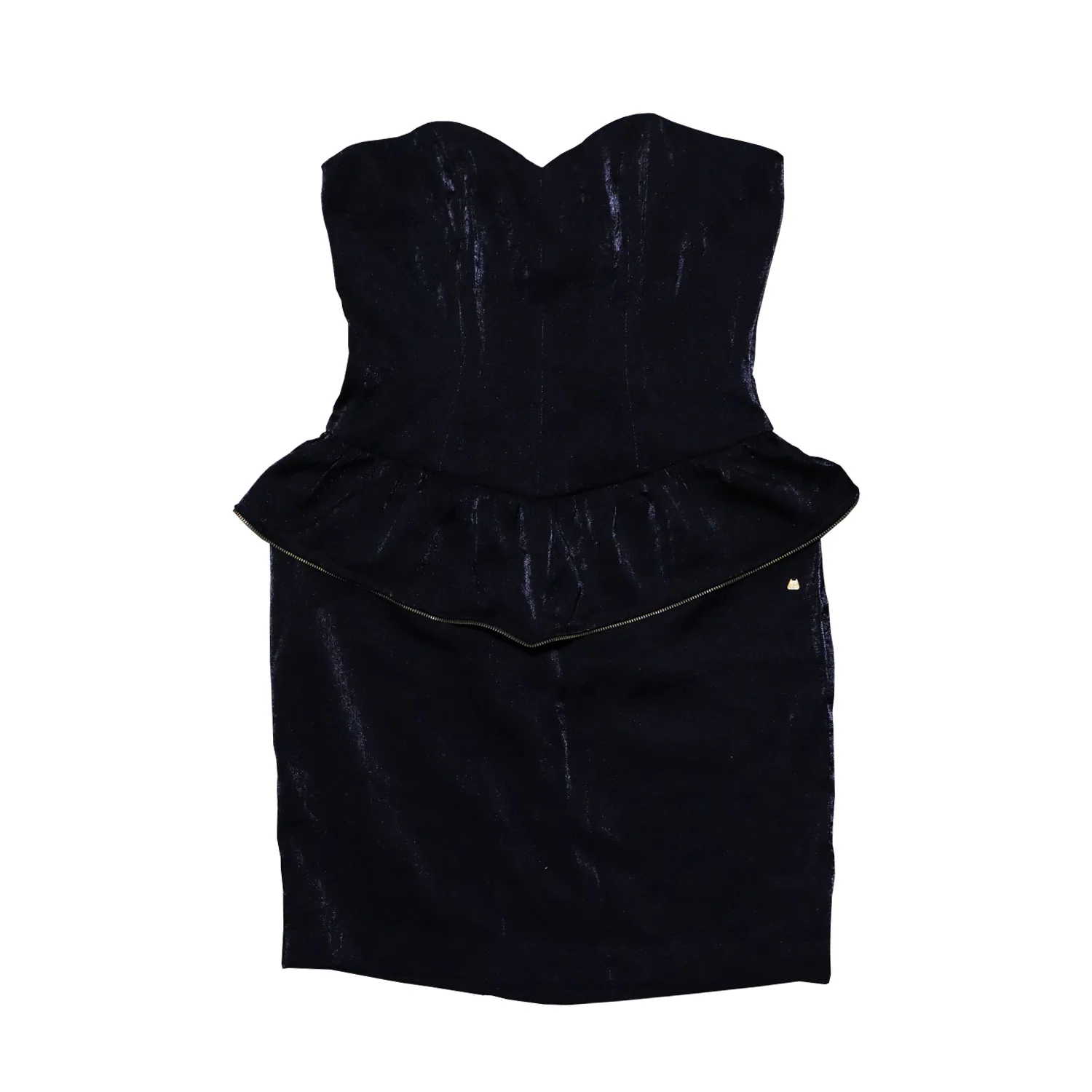 Matix Dress Zippers Black - Large