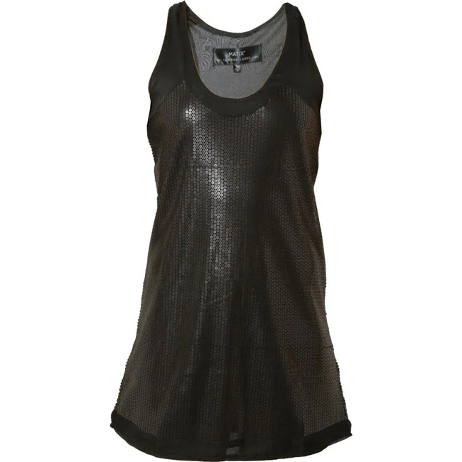 Matix Womens Dress Never Know Black Size Medium