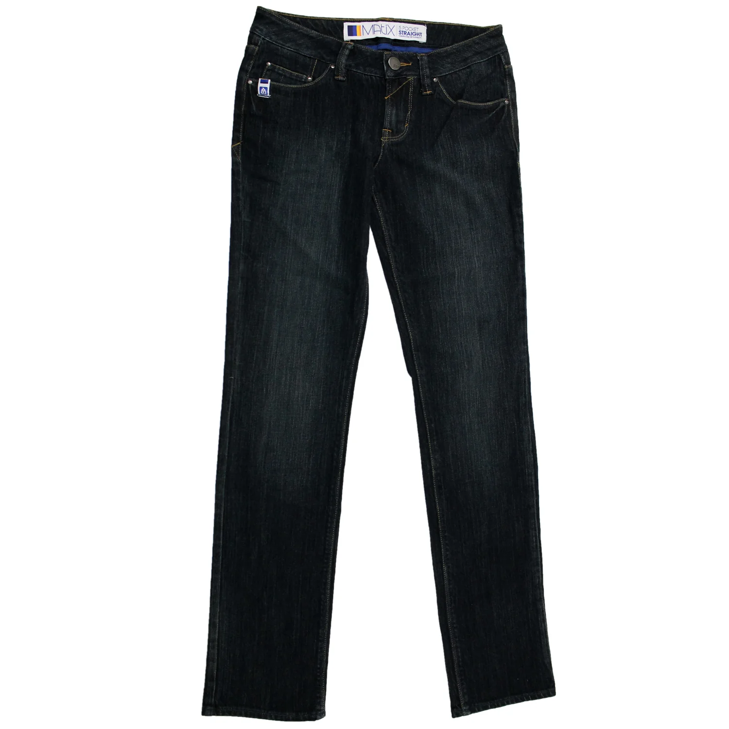 Matix Women's Pants 5 Pocket Straight Dark Blue