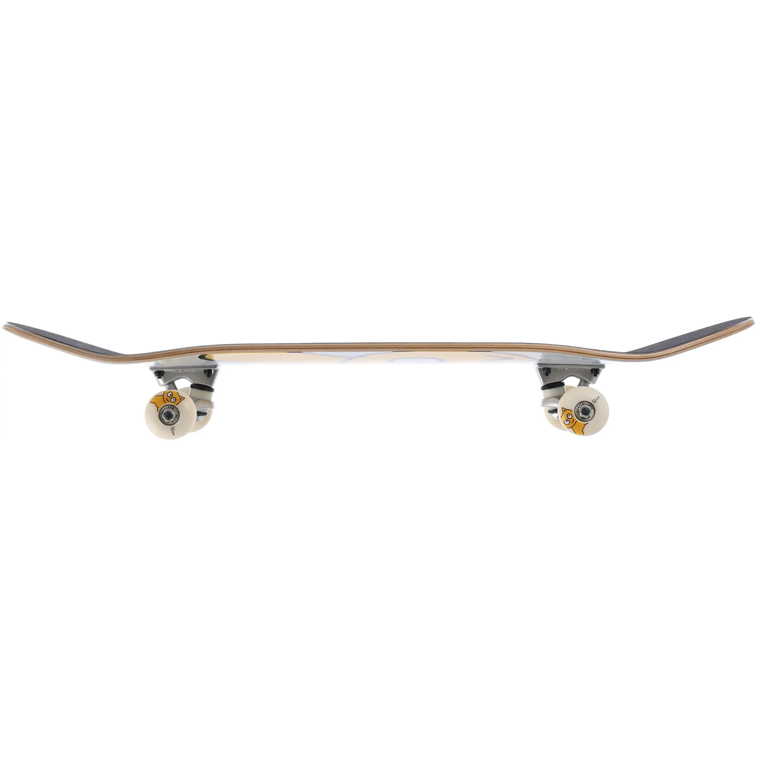 Meow Skateboard Complete Big Cat Checker Twist Purple 8.25" x 32.25" - Image 3