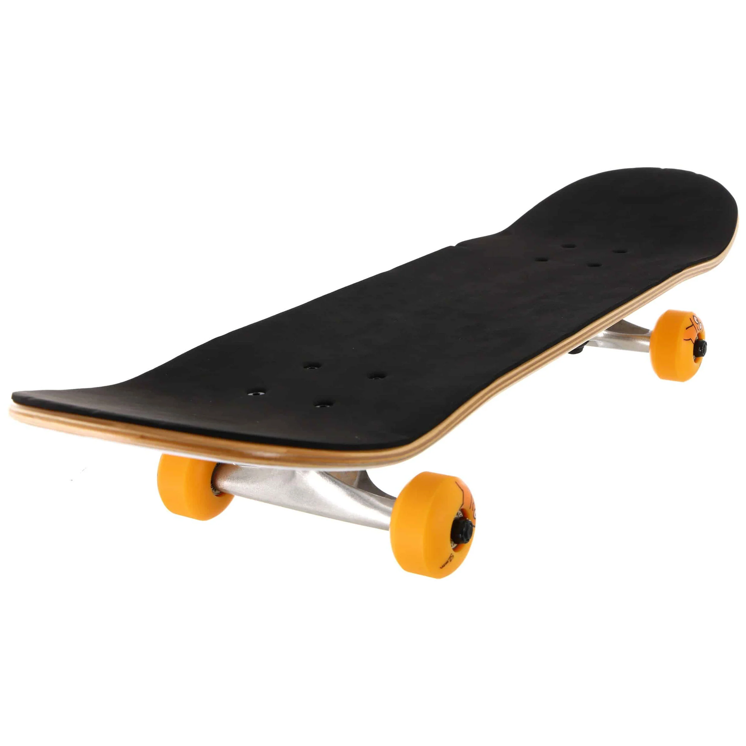 Meow Skateboard Complete Big Cat Purple 7.0" x 29.5" with Soft Foam Top - Image 2
