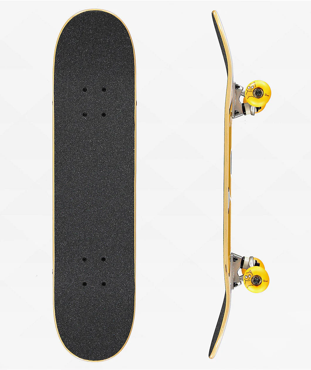 Meow Skateboard Complete Big Cat Spiral 7.5" Mini - Image 2