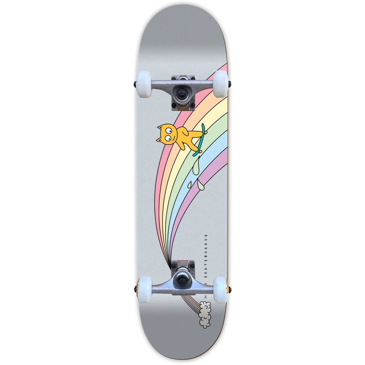 Meow Skateboard Complete Over the Rainbow 7.75" x 31.1"