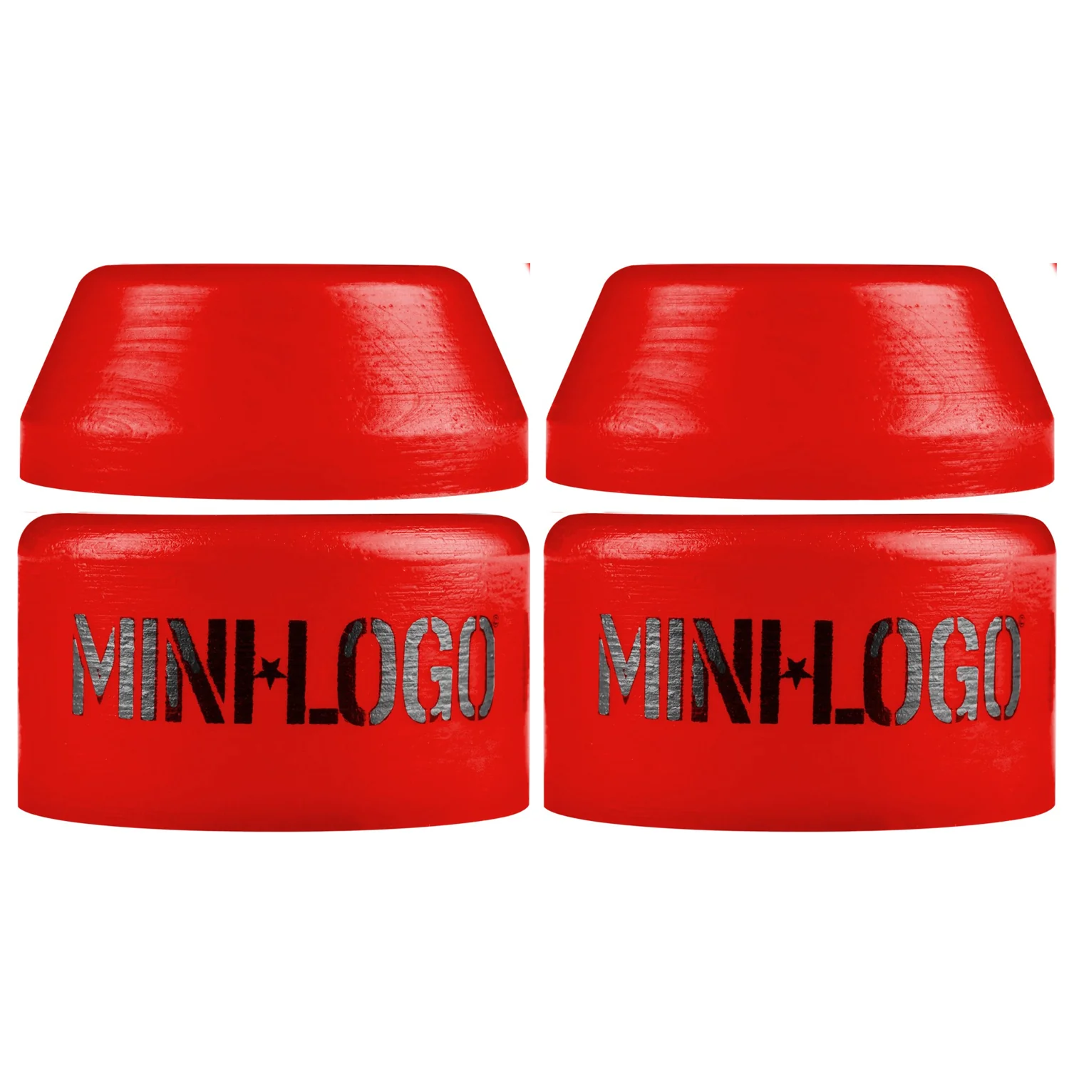 Mini LogoBushings Hard Red 100a (for 2 trucks)