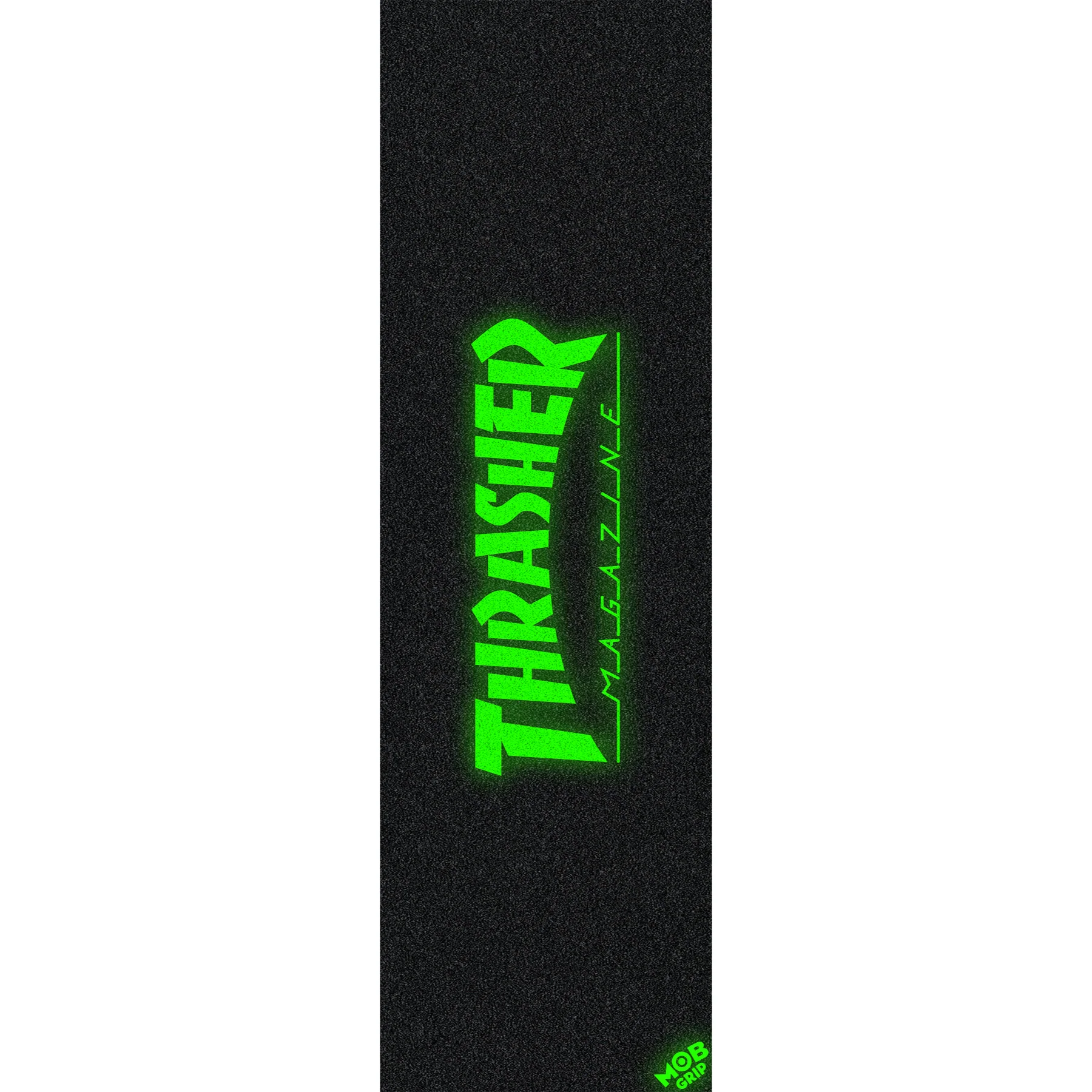 Mob Skateboard Grip Tape Thrasher Glow Logo 10" x 33" Sheet