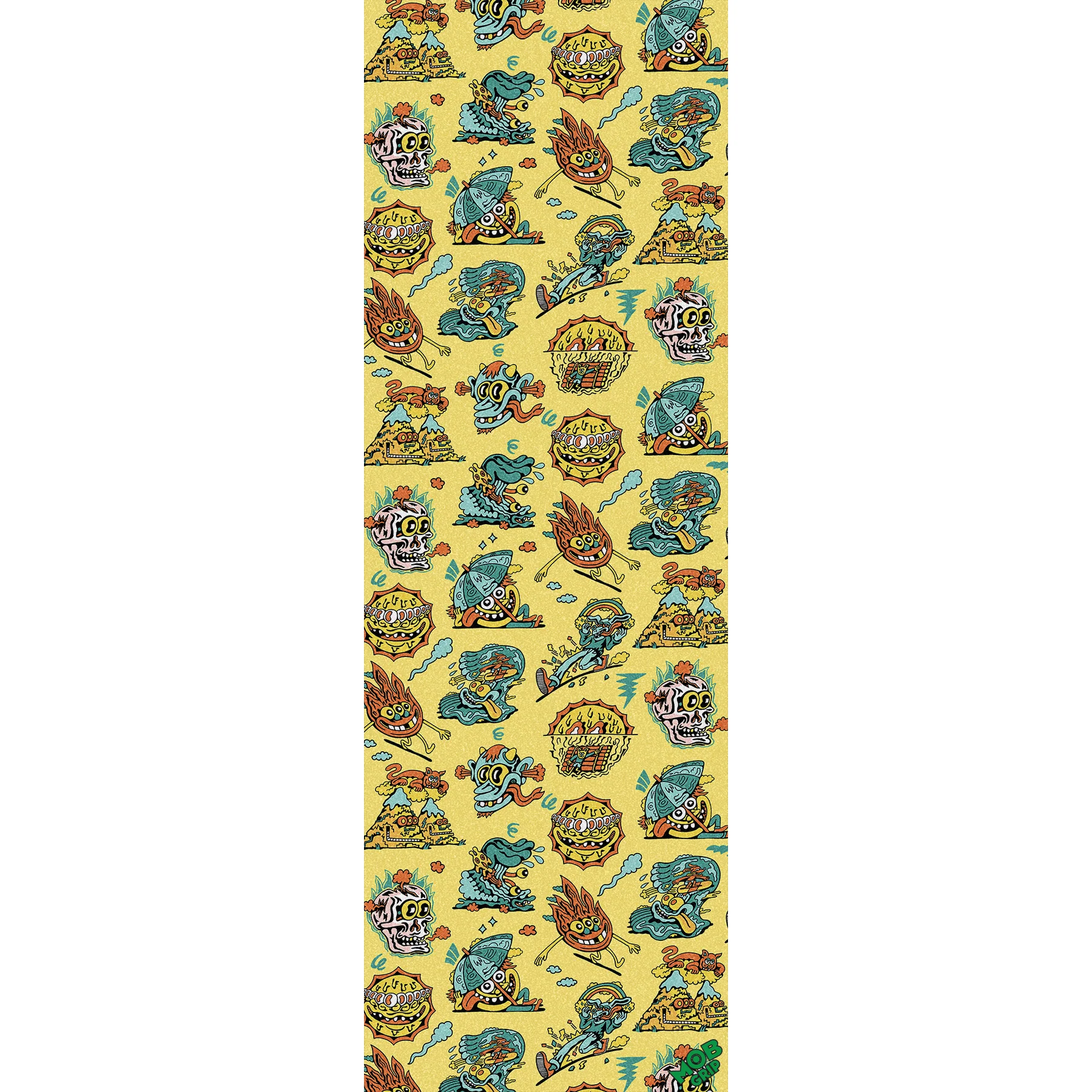 Mob Skateboard Griptape Killer Acid Doods of Summer 11" x 33" Sheet
