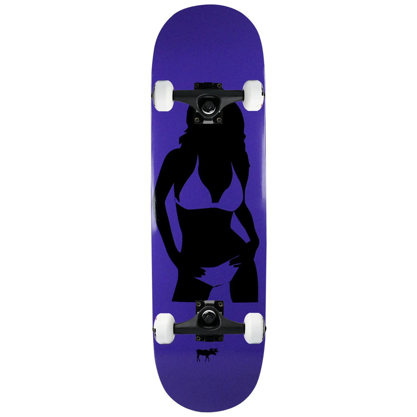 Moose Complete Canadian Maple Silhouette Purple 8.5"