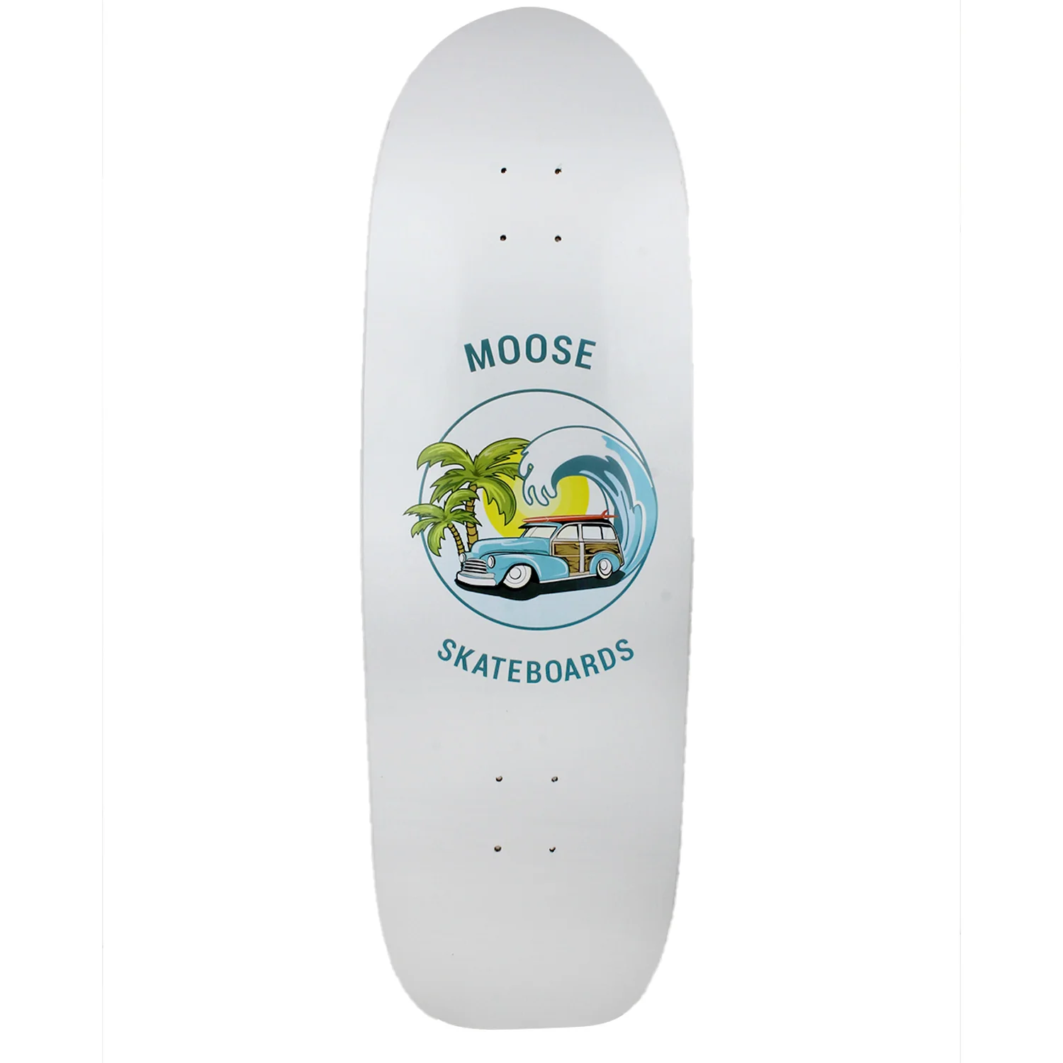 Moose Deck Sunset Cruise 10" x 33" Green/Yellow