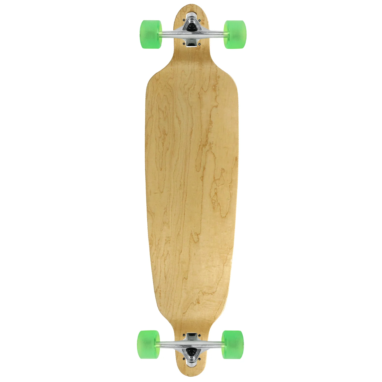 Moose Double Drop 9.75" x 39.75" Longboard Baked Bamboo Complete - Image 2