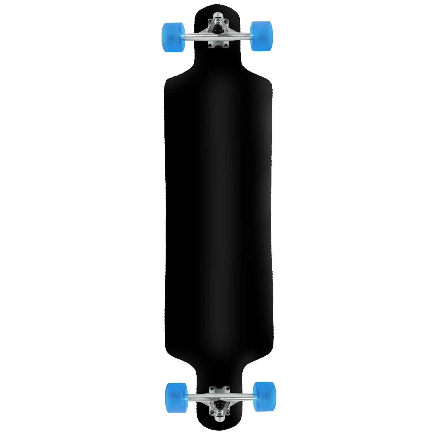 Moose Drop Down 10" x 39.8" Longboard Dipped Black Complete - Image 2