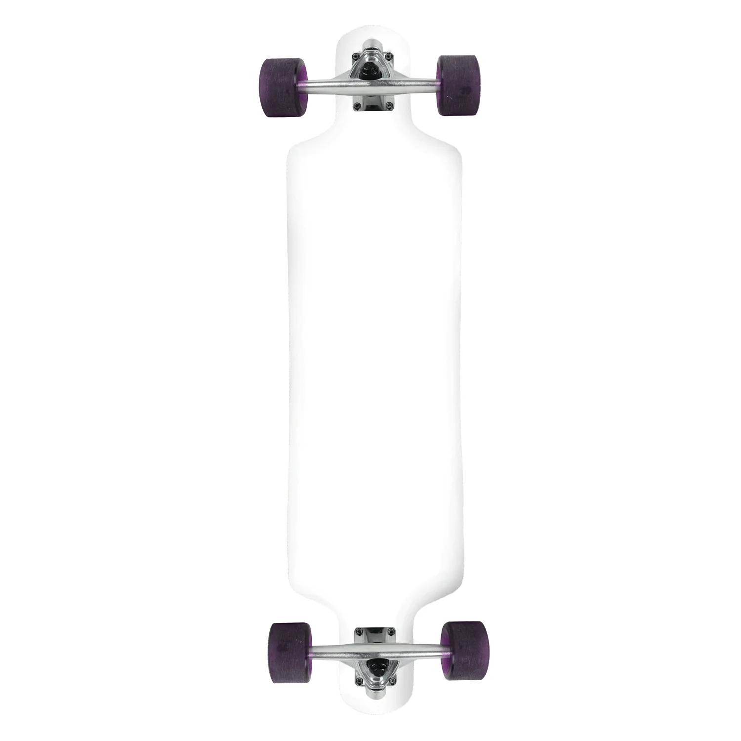 Moose Drop Down 10" x 39.8" Longboard Dipped White Complete - Image 2