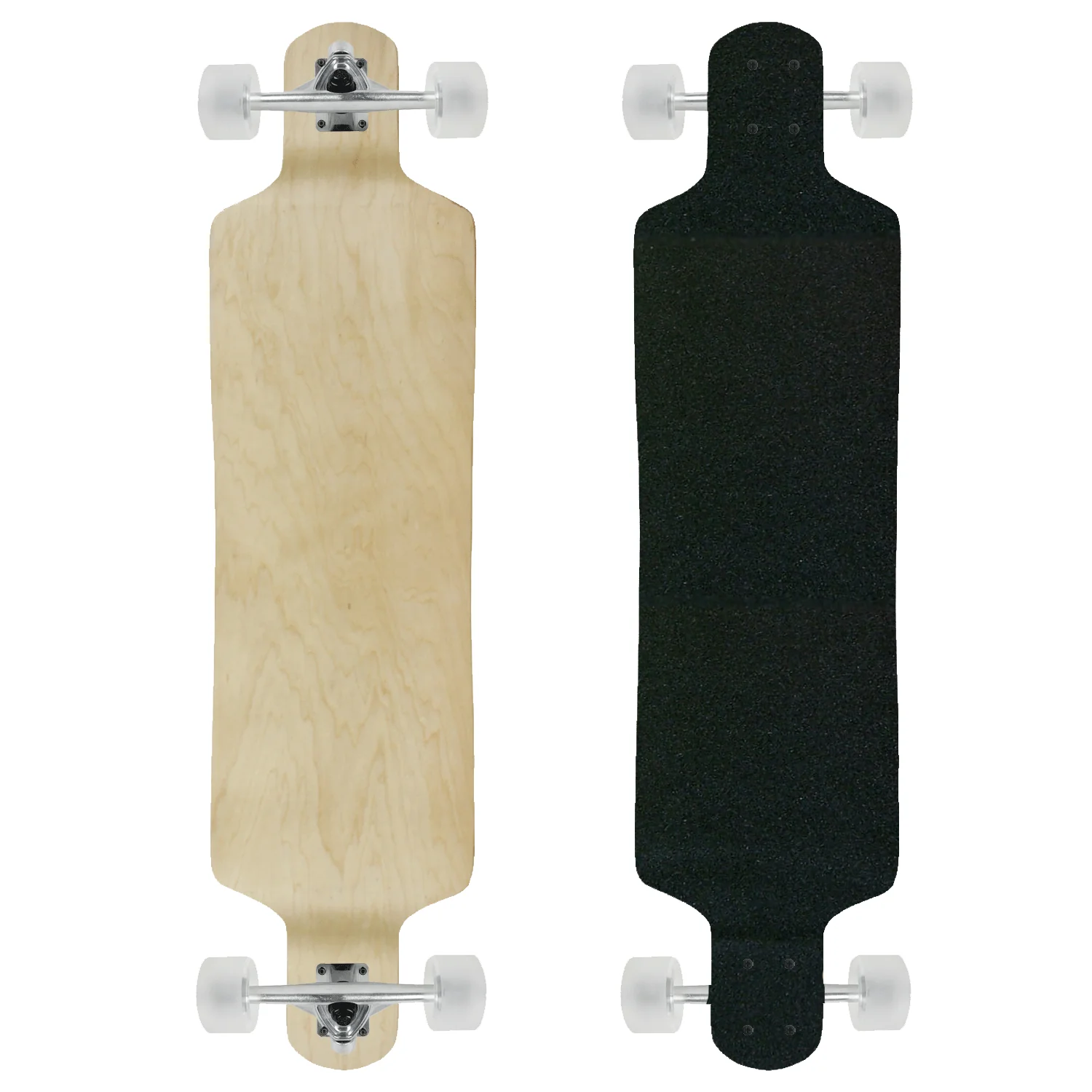 Moose Drop Down 10" x 39.8" Longboard Natural Complete