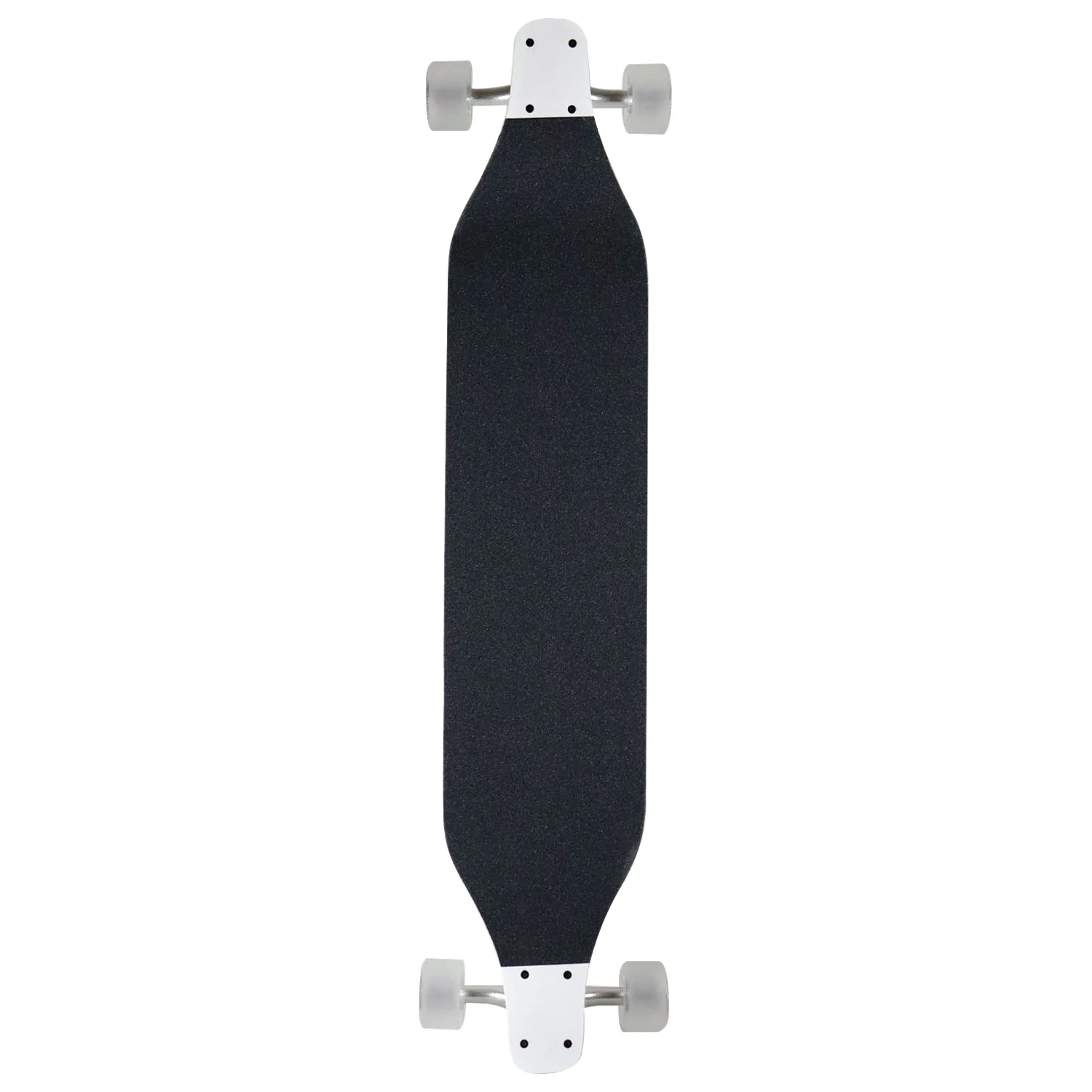 Moose Drop Down Longboard Complete (White) with Paris Trucks, Bigfoot Wheels - Image 2