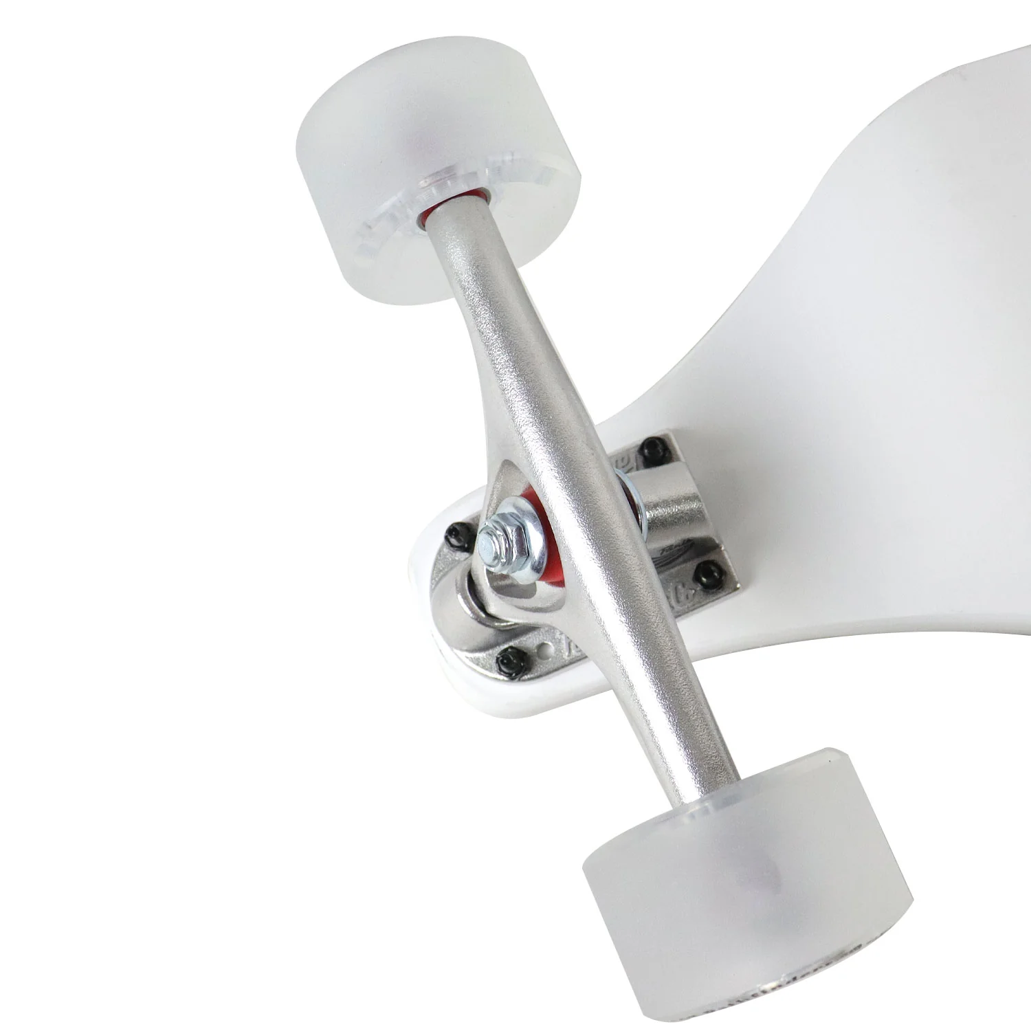 Moose Drop Down Longboard Complete (White) with Paris Trucks, Bigfoot Wheels - Image 4