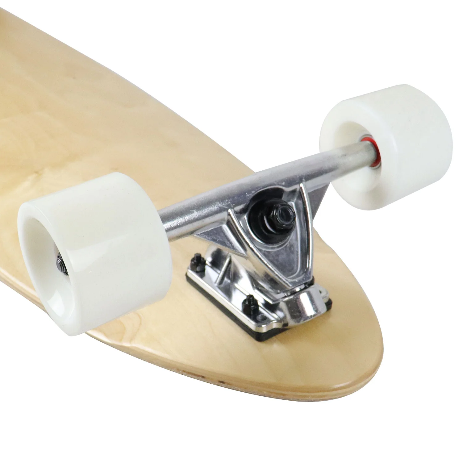 Moose Inlay Bamboo Canadian Maple Longboard Complete Assembly - Image 2