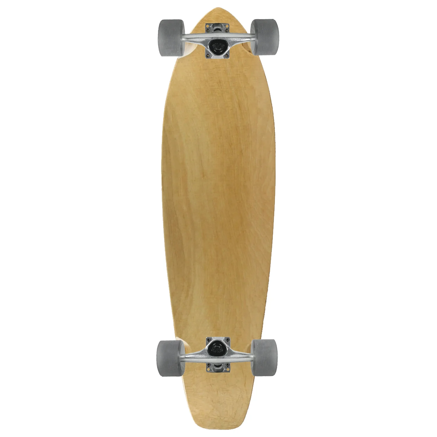 Moose Kicktail 9.75" x 36.5" Longboard Natural Complete - Image 2