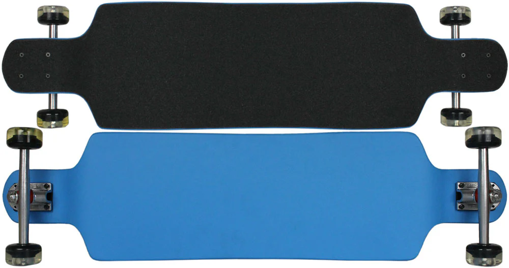 Moose Longboard 39.8 Blue Drop Down / Paris / Kryptonics 65mm Clear