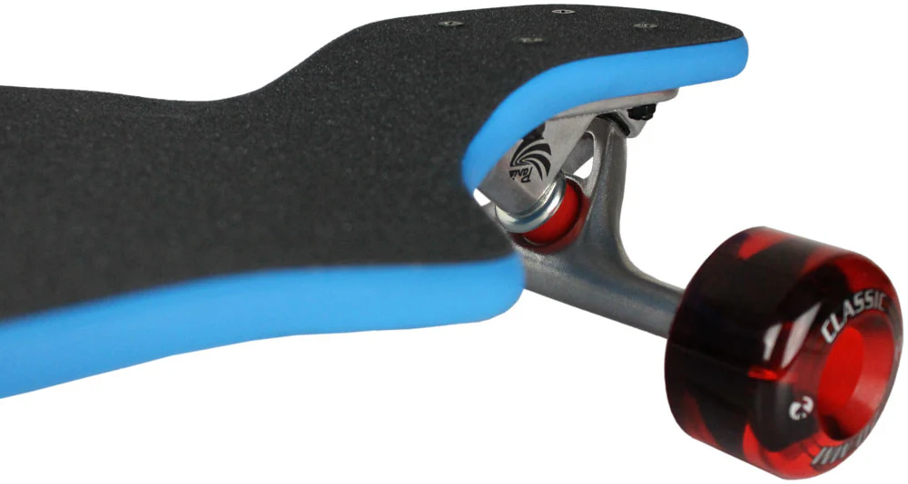 Moose Longboard 39.8 Blue Drop Down / Paris / Kryptonics 65mm Clear - Image 2
