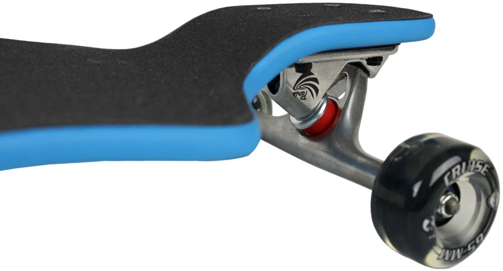 Moose Longboard 39.8 Blue Drop Down / Paris / Kryptonics 65mm Clear - Image 3