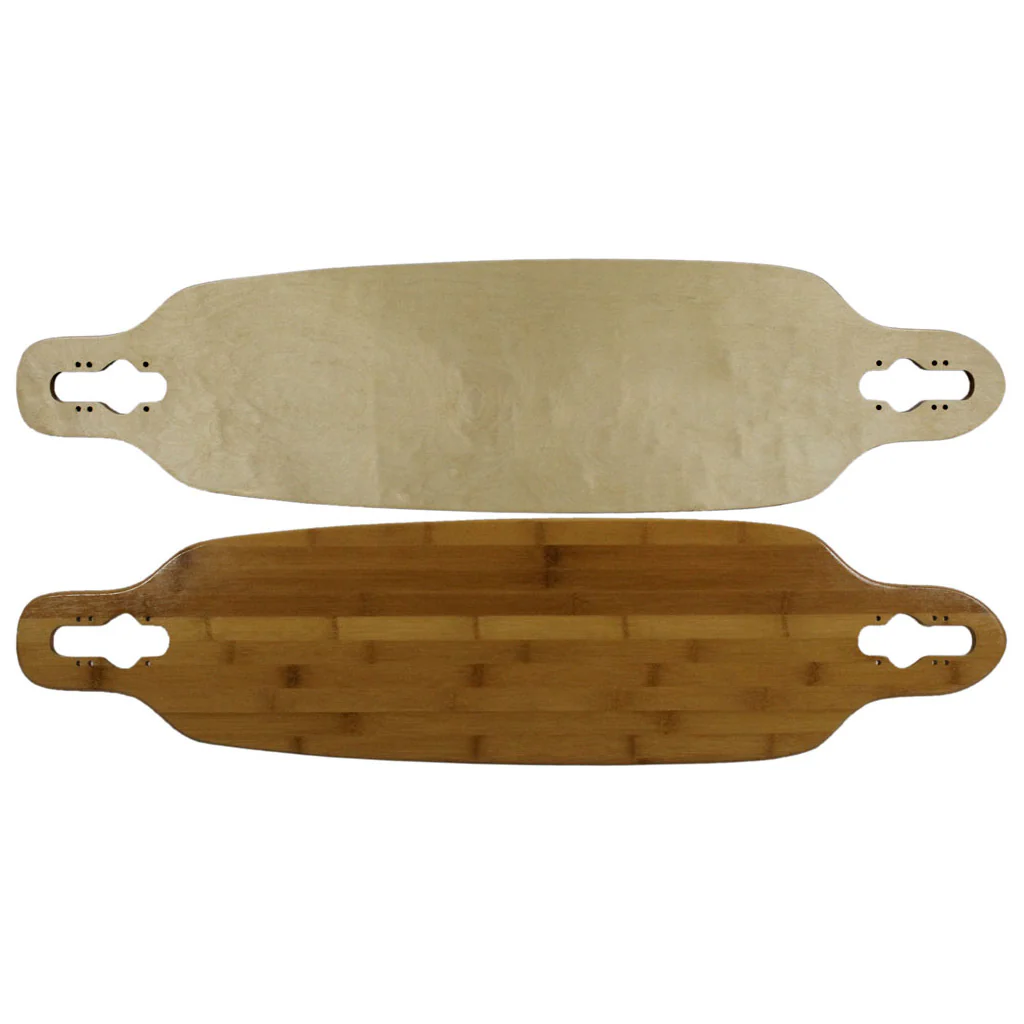 Moose Longboard 9" x 36" Drop Through Bamboo Bottom (All Parts Included) - Image 5