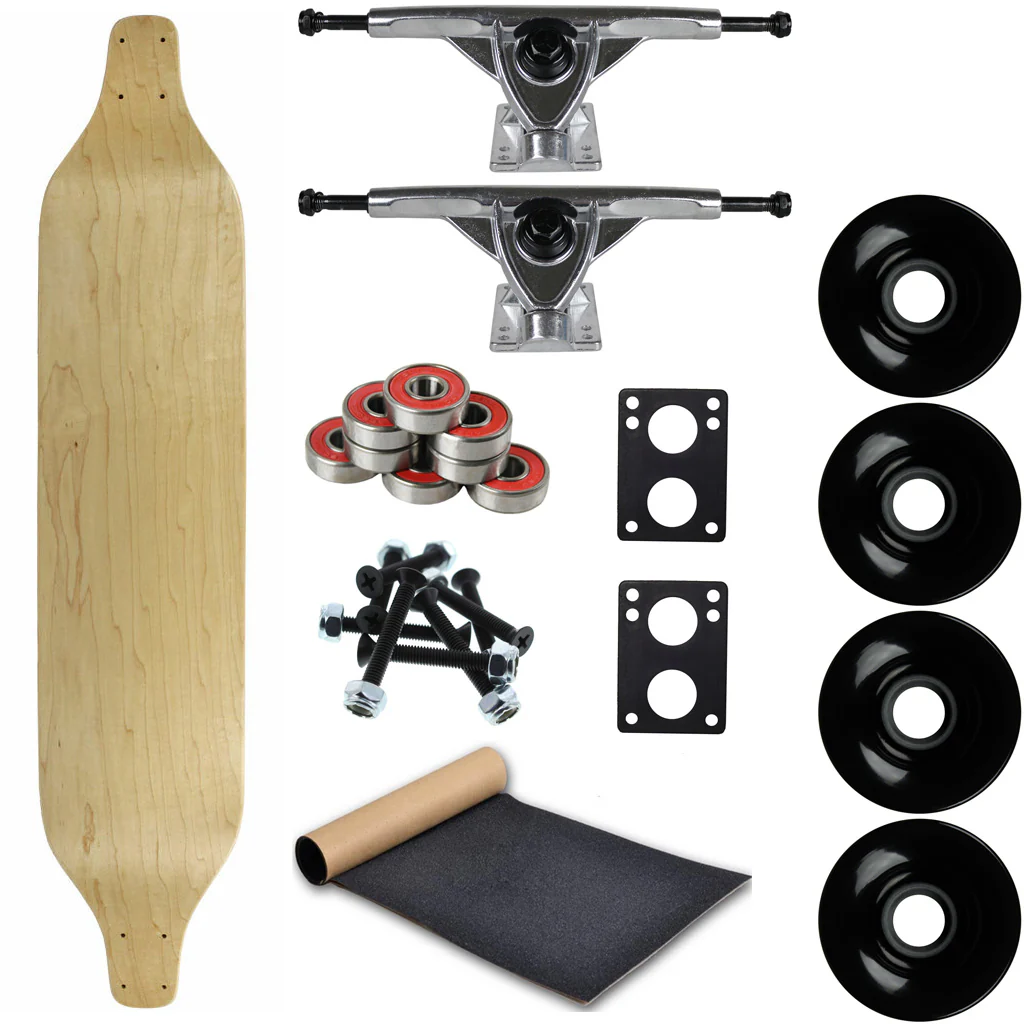 Moose Longboard Complete 8" x 40" Drop Down Natural