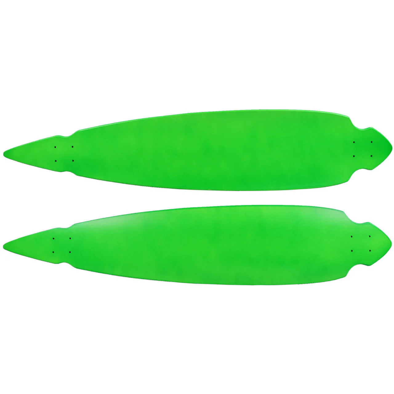 Moose Longboard Complete 9.25" x 46" Concave Cut Out Pintail Green - Image 5