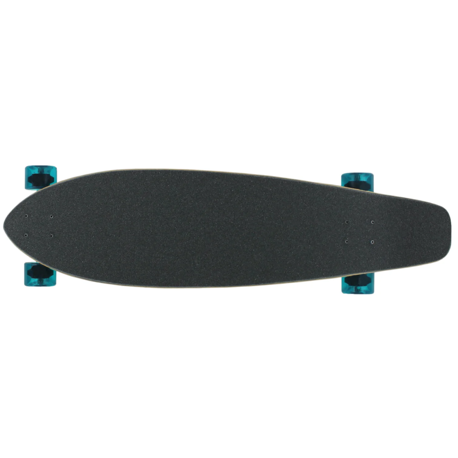 Moose Longboard Complete 9.75" x 36.5" Stained Blue - Image 2