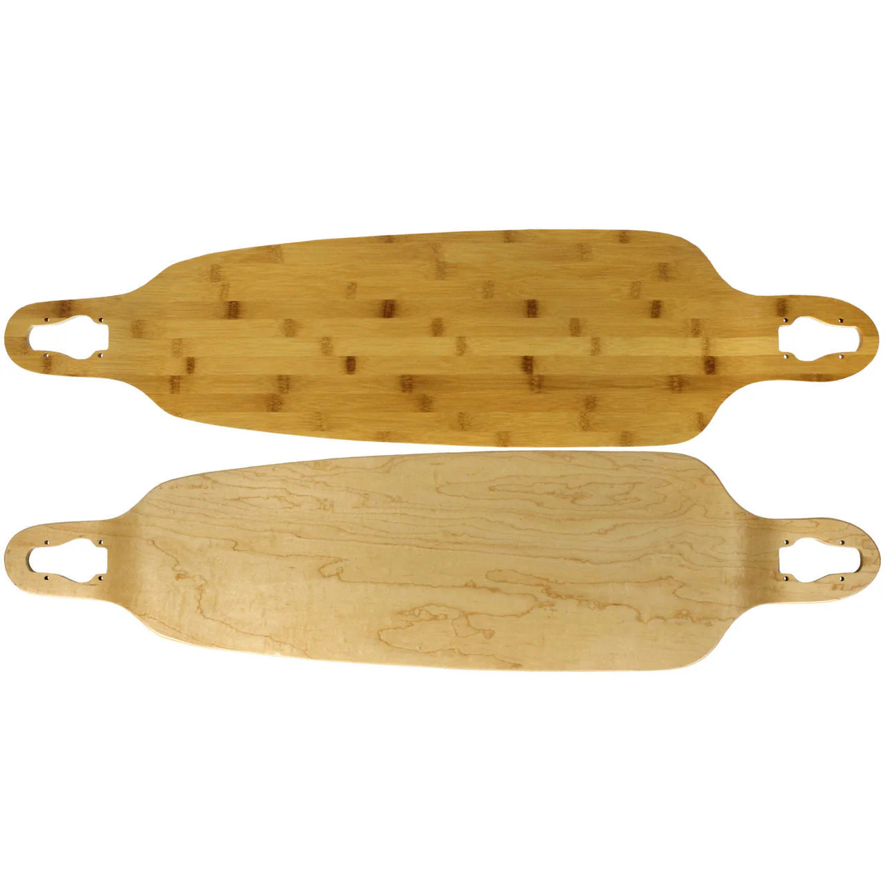 Moose Longboard Complete 9.75" x 39.75" Double Drop Baked Bamboo - Image 5
