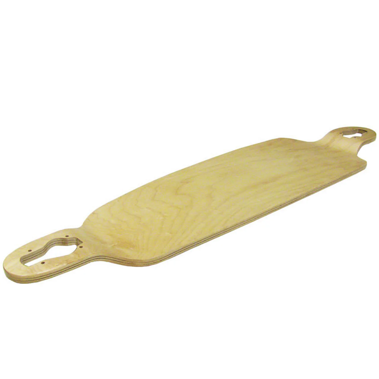 Moose Longboard Complete 9.75" x 39.75" Double Drop Natural - Image 5