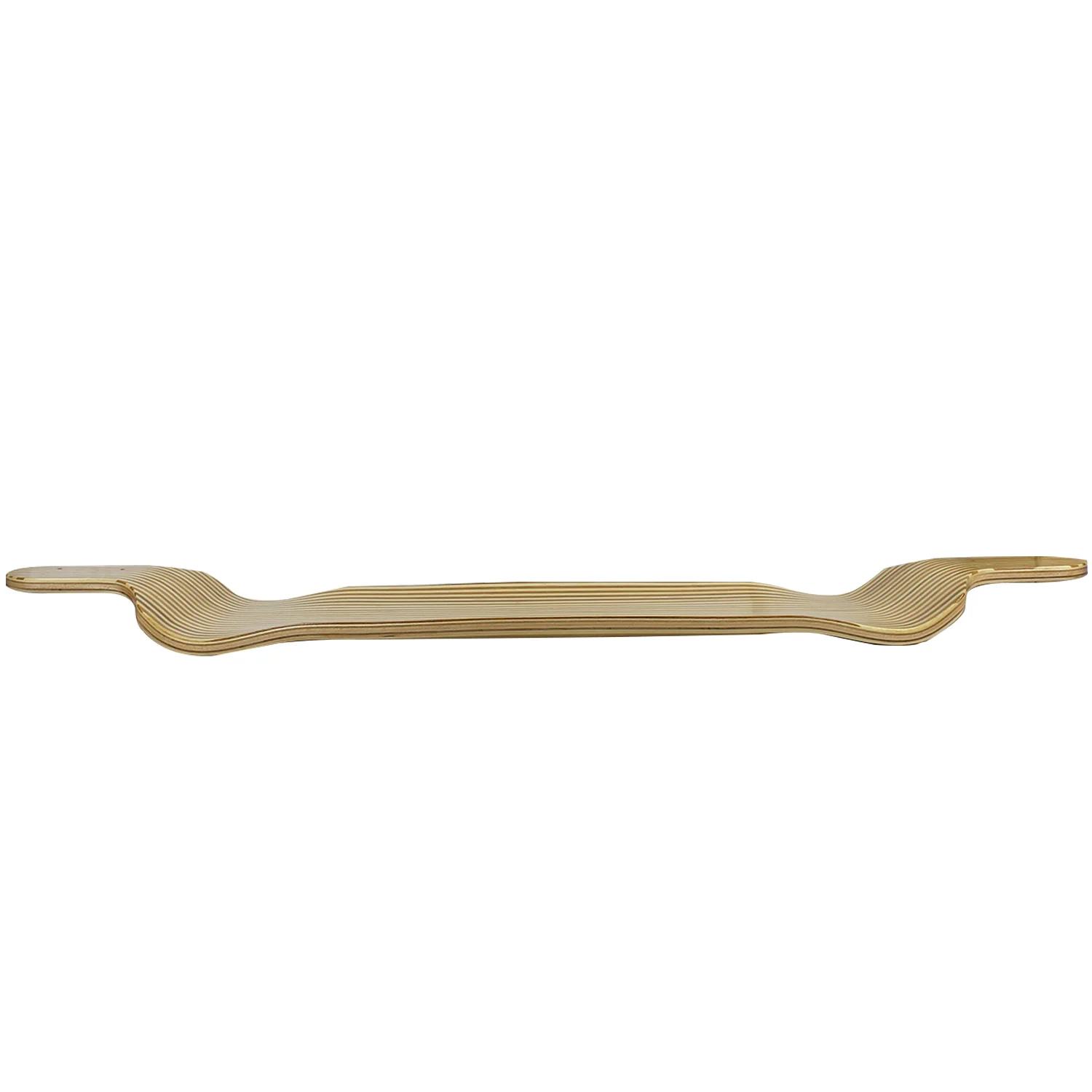 Moose Longboard Complete 9.75" x 41" Drop Down Dark Bamboo - Image 5