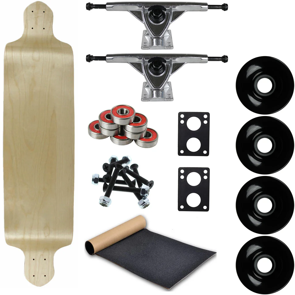 Moose Longboard Complete 9.75" x 41" Drop Down Natural