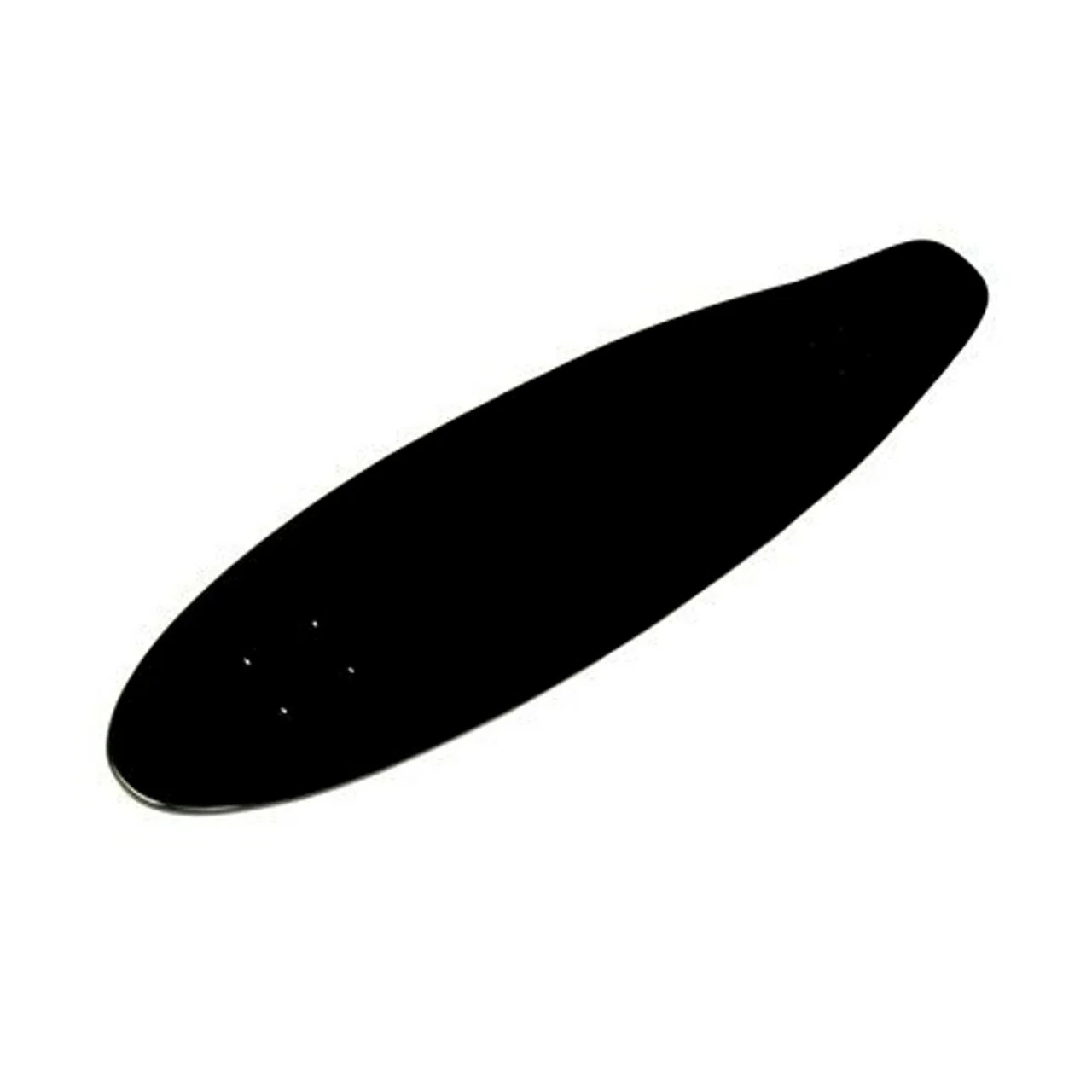 Moose Longboard Deck 9" x 40" Kicktail Black
