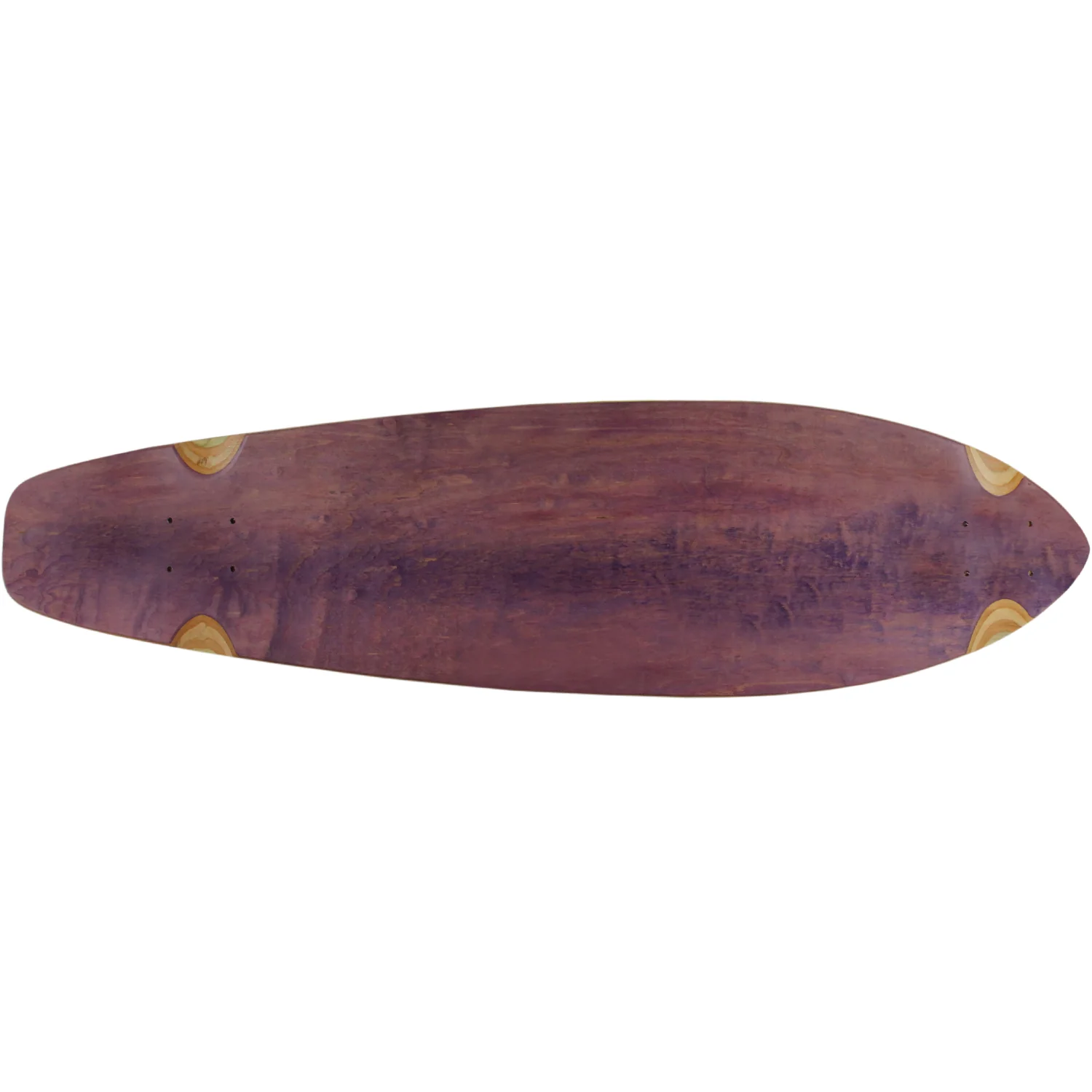 Moose Longboard Deck - Kicktail - 9.75 x 36.5 Maple - Purple