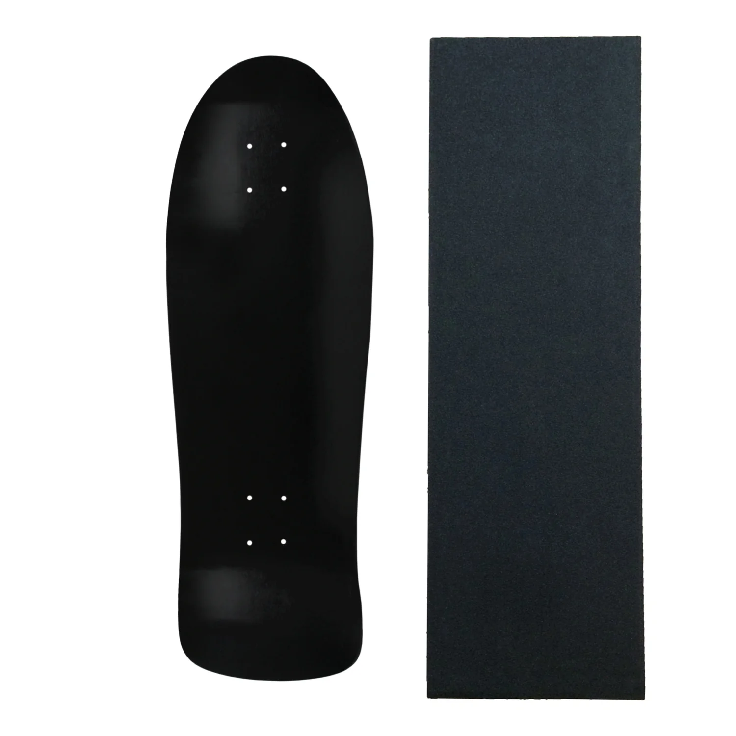 Moose Old School Deck 10" x 30" Black with Griptape