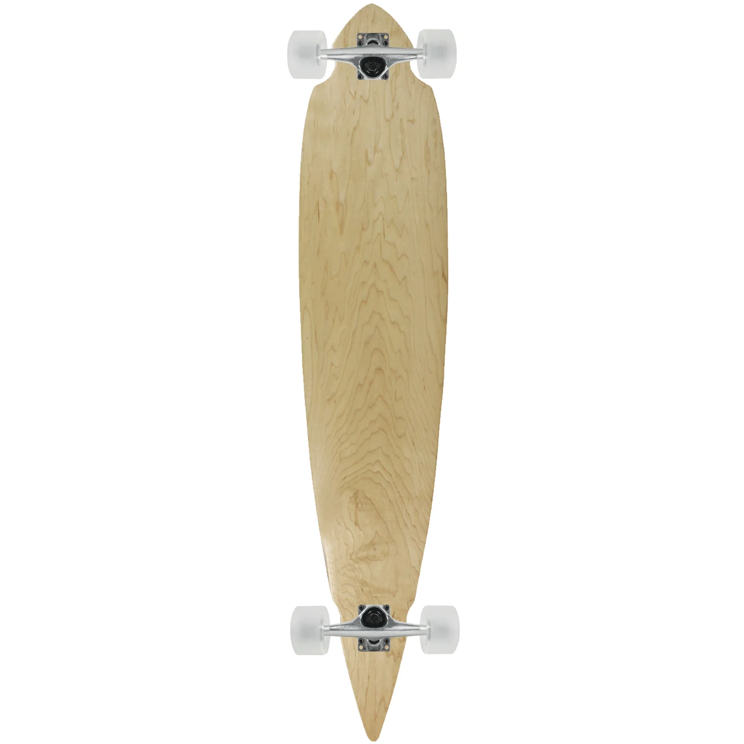 Moose Pintail 9.25" x 46" Cut-Out Longboard Natural Complete - Image 2