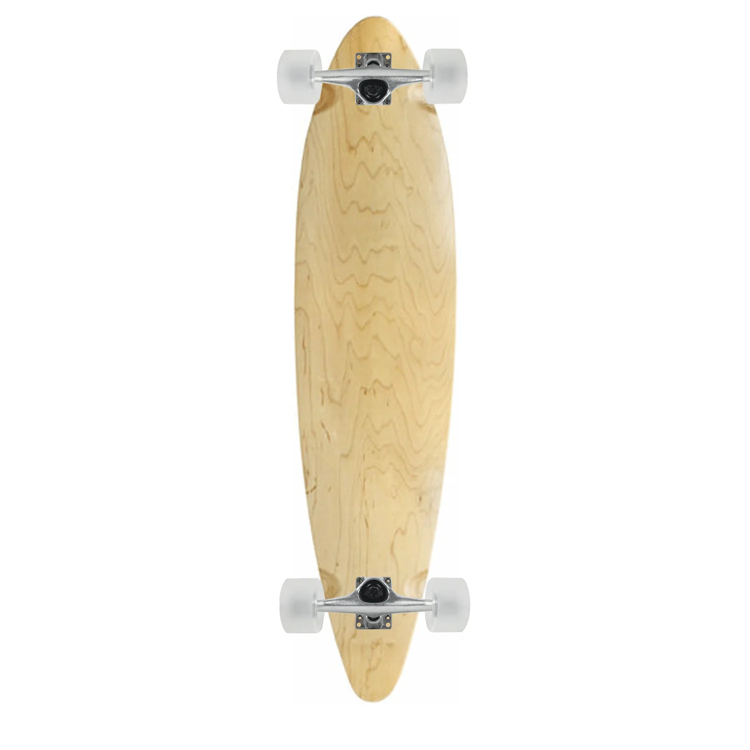 Moose Pintail 9.5" x 41" Longboard Top-Ply Bamboo Complete - Image 2