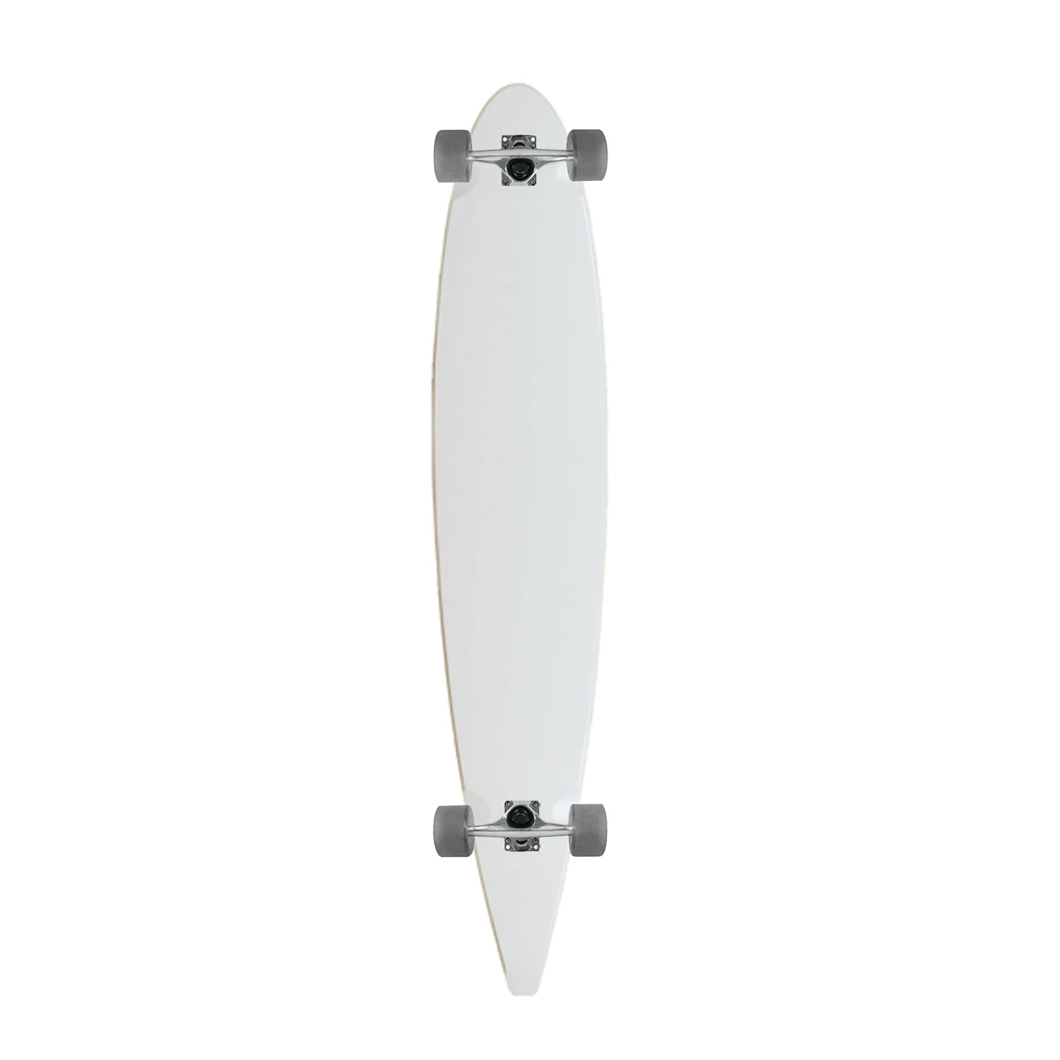 Moose Pintail 9" x 47.75" Longboard Dipped White Complete - Image 2