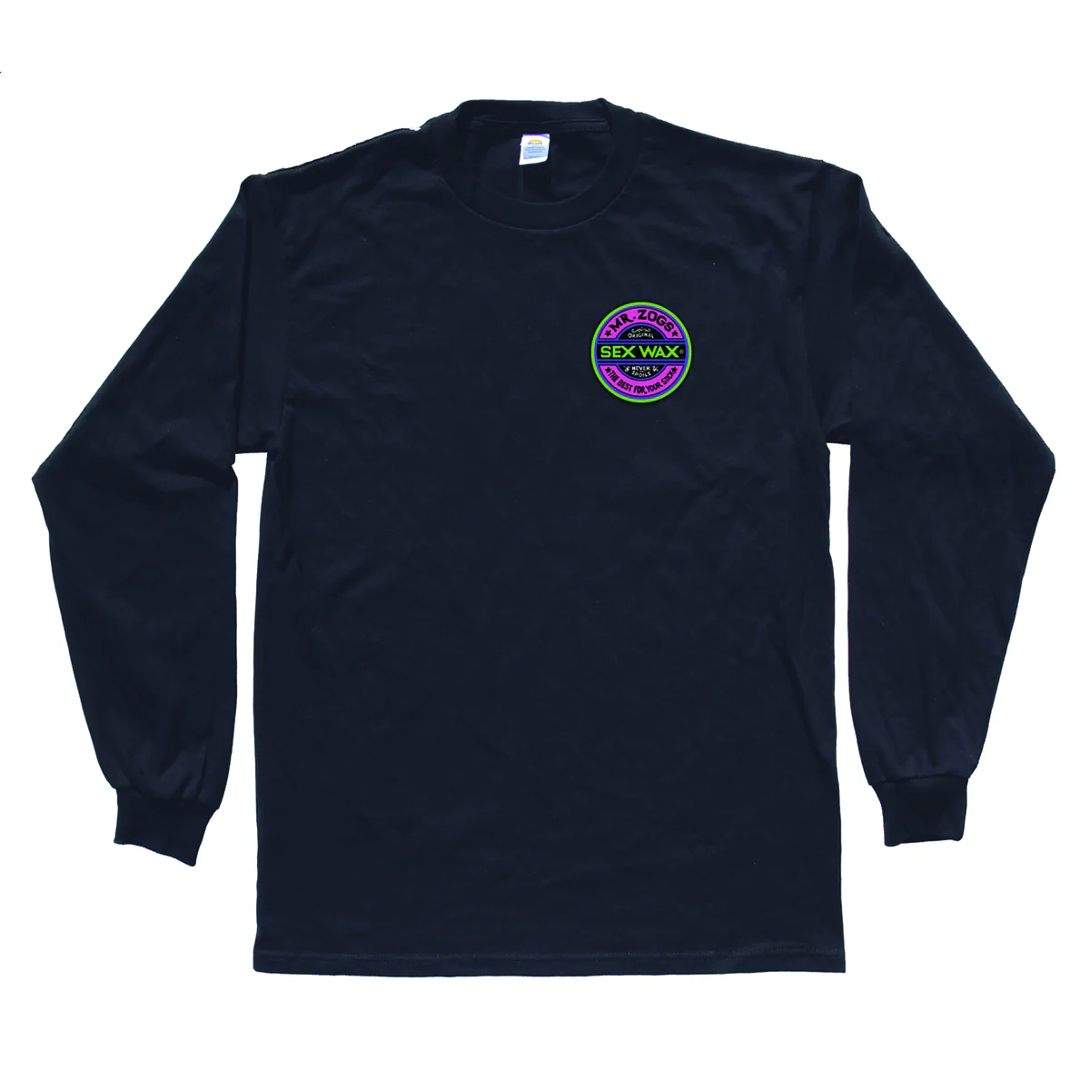 Mr Zogs Sex Wax Longsleeve Shirt Fluoro Mens - Image 2