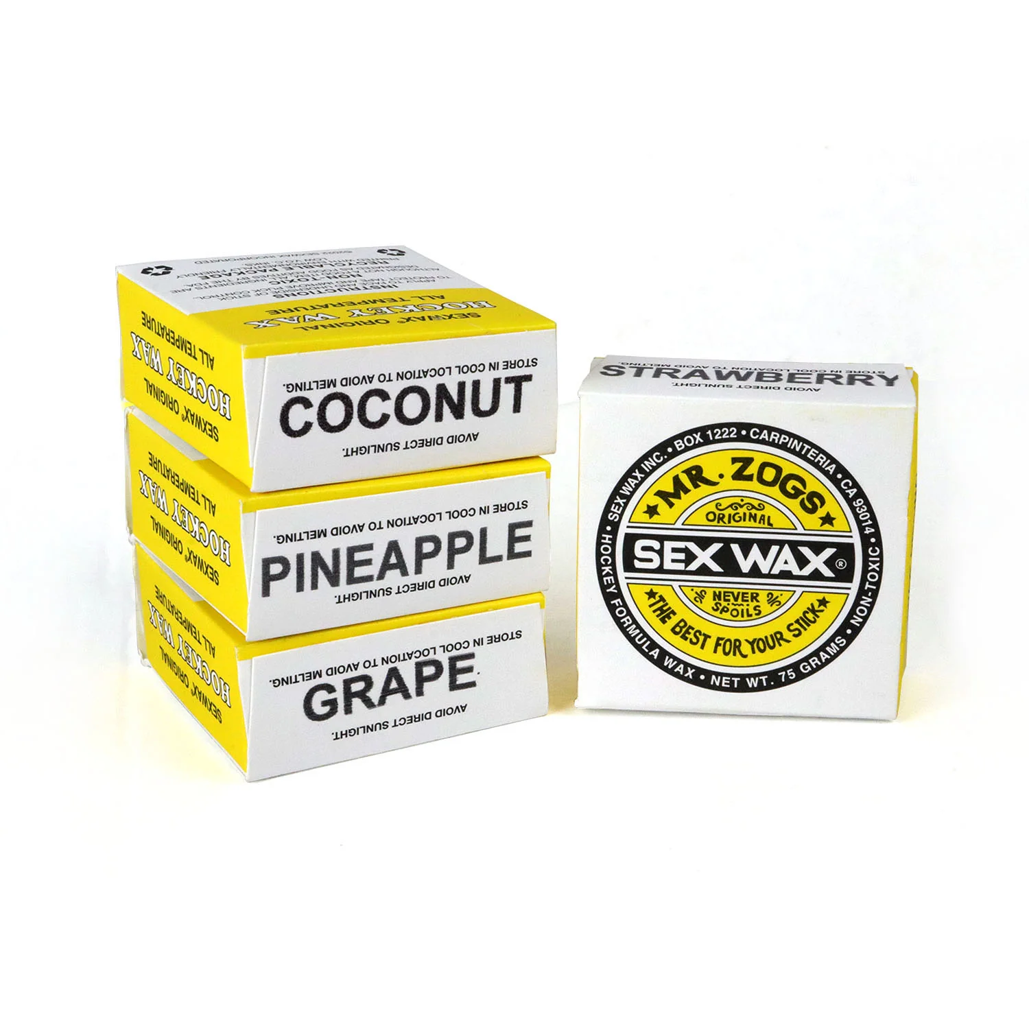 Mr. Zogs Sex Wax Original Hockey Stick Wax 4-Pack