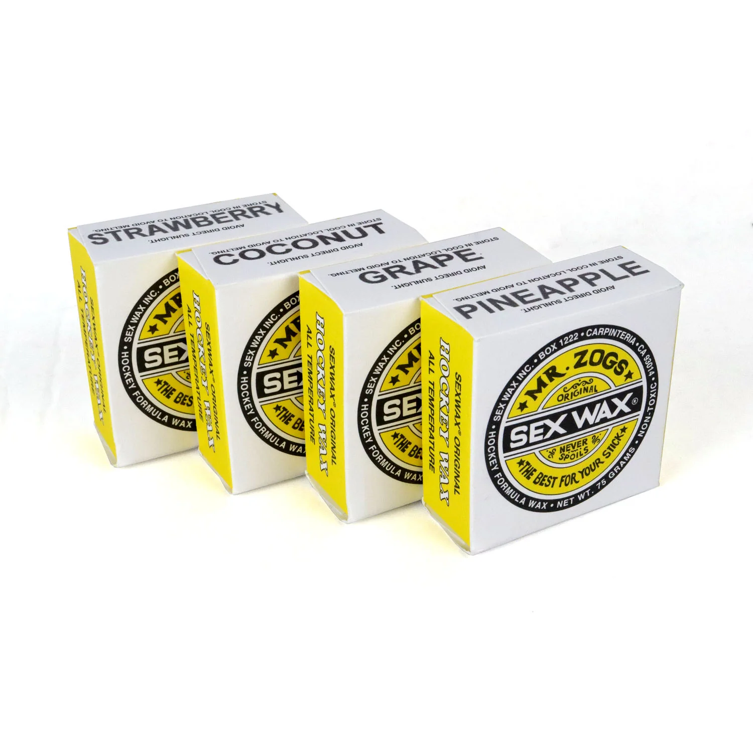 Mr. Zogs Sex Wax Original Hockey Stick Wax 4-Pack - Image 2