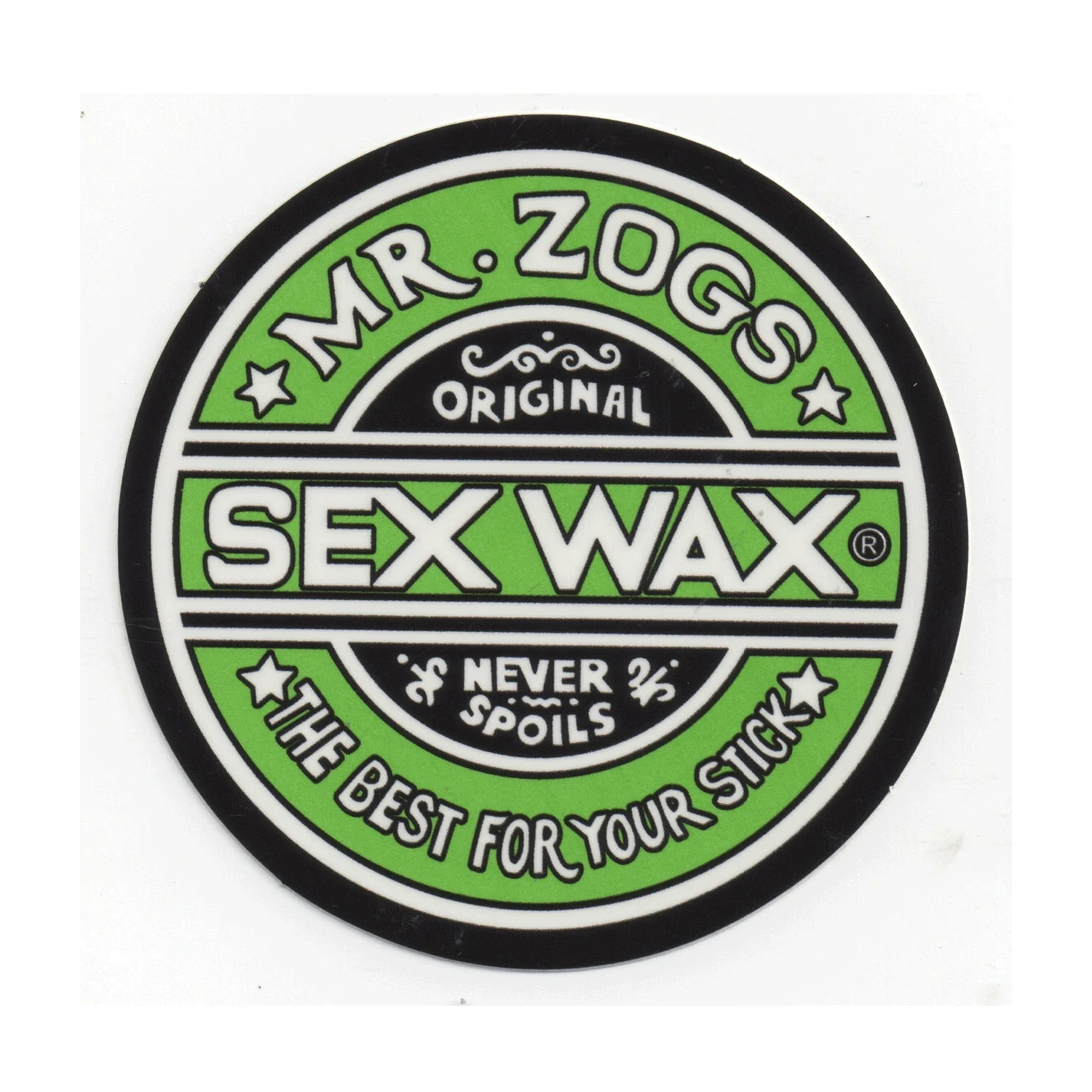 Mr. Zogs Sex Wax Round Sticker 5 Pack - Image 5
