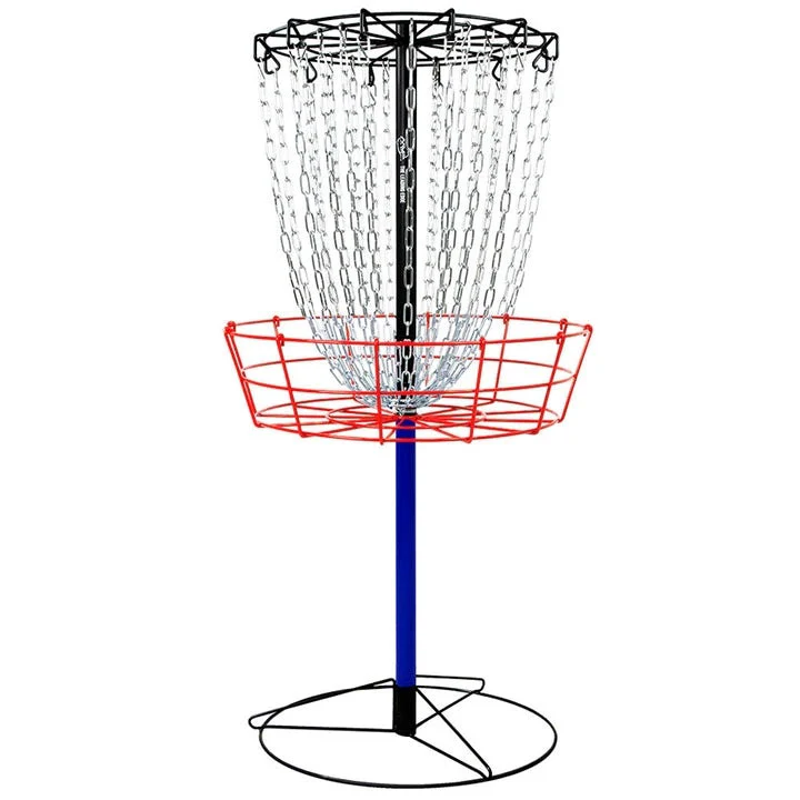 MVP Disc Golf Basket Black Hole Practice Catcher Target - Refurbished