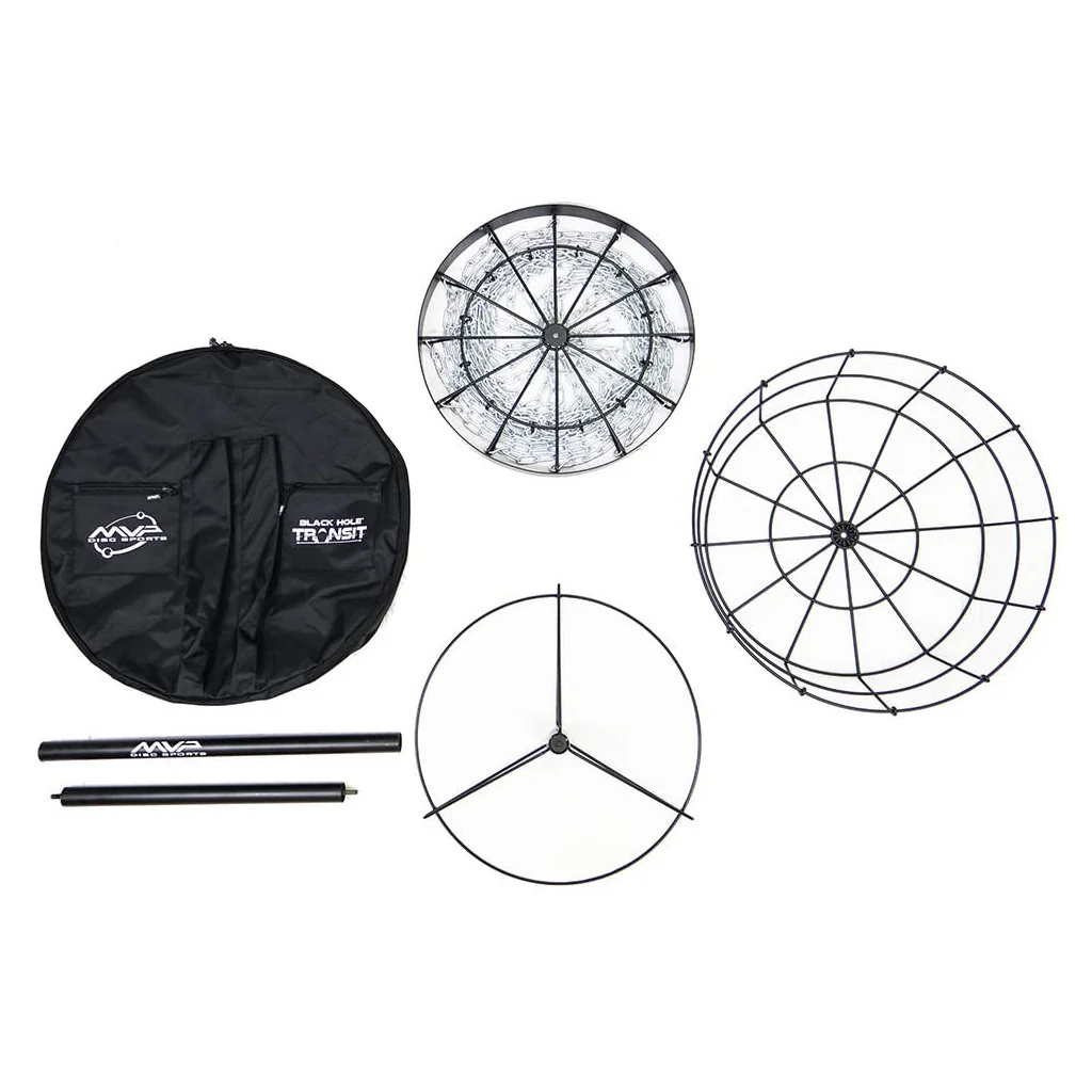 MVP Disc Golf Basket Black Hole Pro + Transit Carrying Bag - Image 5