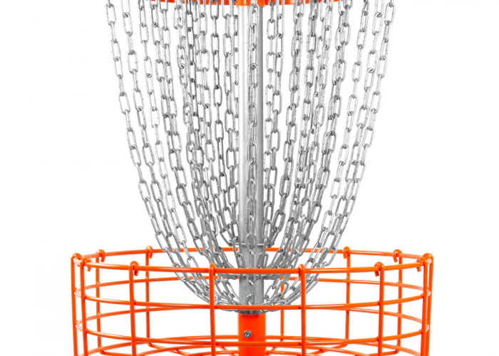 MVP Disc Golf Black Hole Gravity Permanent Basket Red - Image 5