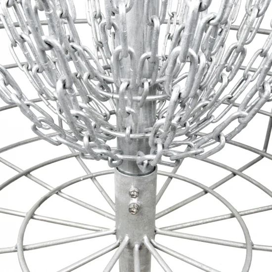MVP Disc Golf Black Hole Portal Permanent Basket Red - Image 3