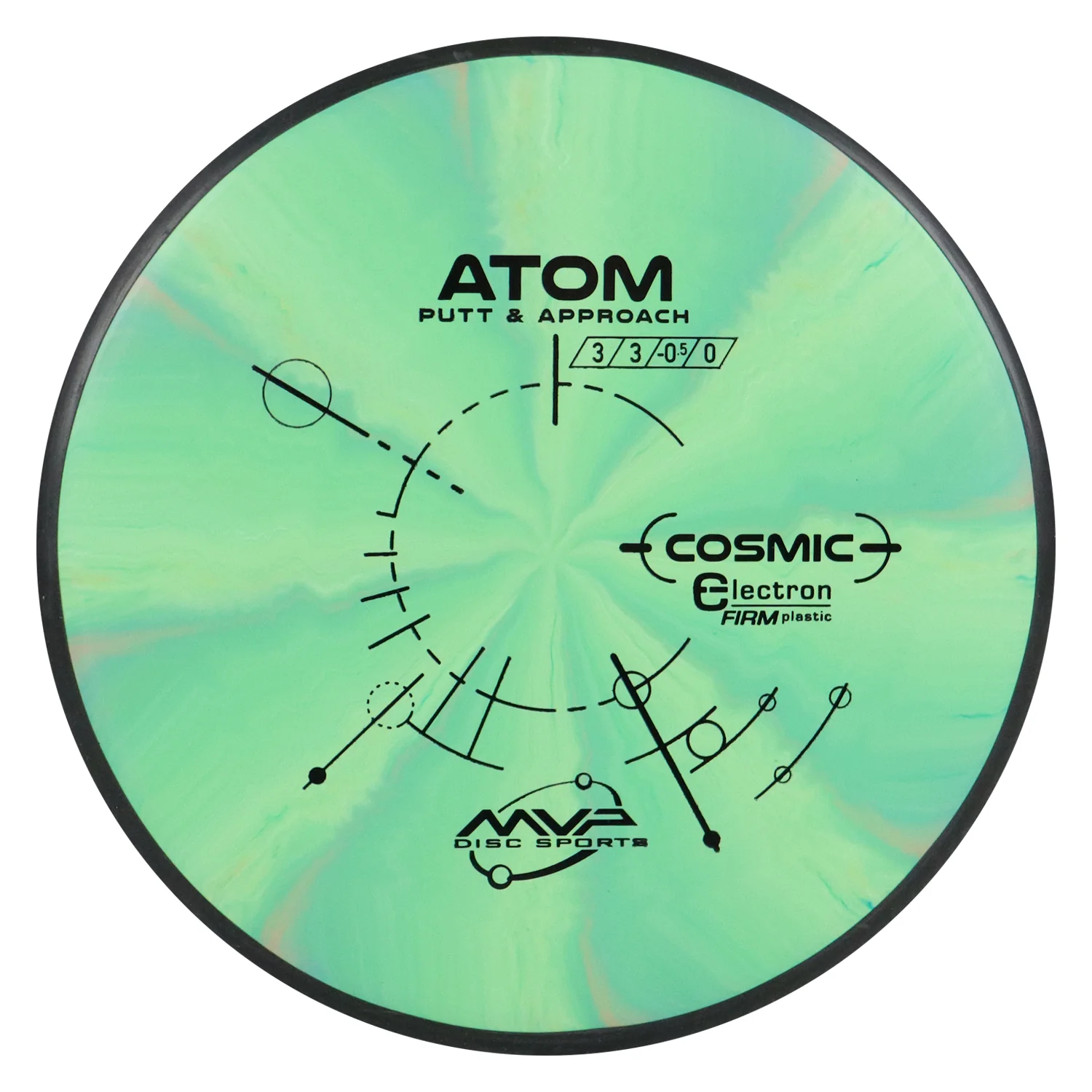 MVP Disc Golf Cosmic Electron Atom Firm Putter 3/3/0/1 - Choose Exact Disc - Image 14