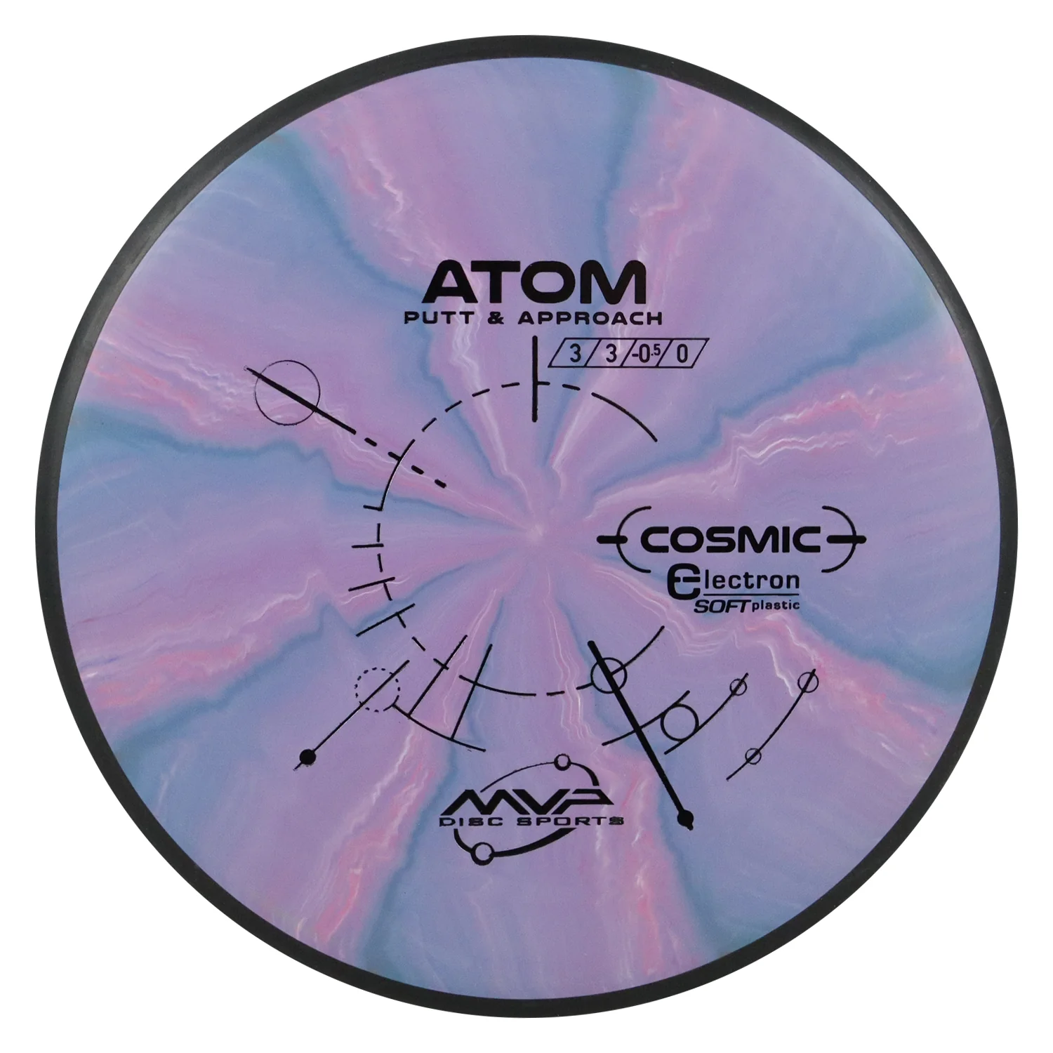 MVP Disc Golf Cosmic Electron Atom Soft Putter 3/3/0/1 - Choose Exact Disc - Image 10